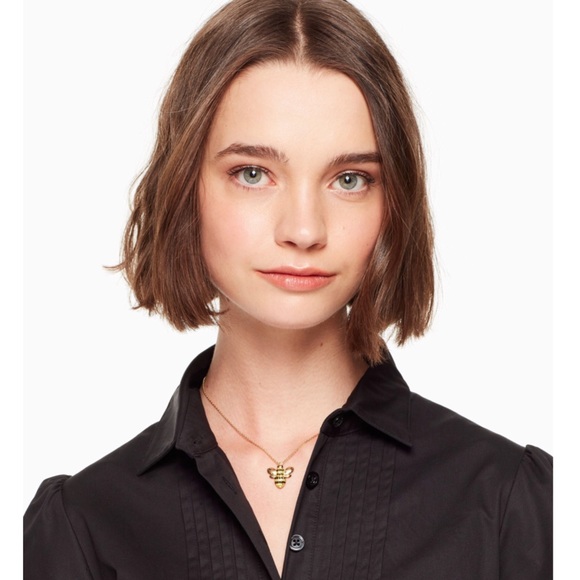 KATE SPADE• Picnic Perfect Bee Necklace - Picture 2 of 4